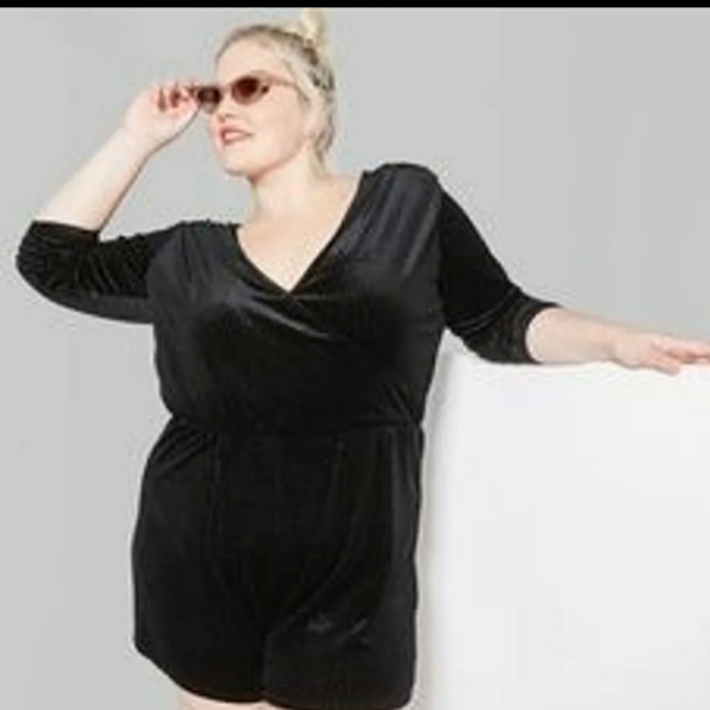Velvet romper